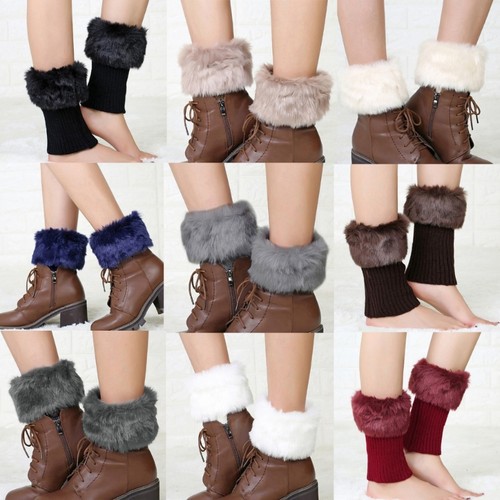 Women crochet faux - faux, fur