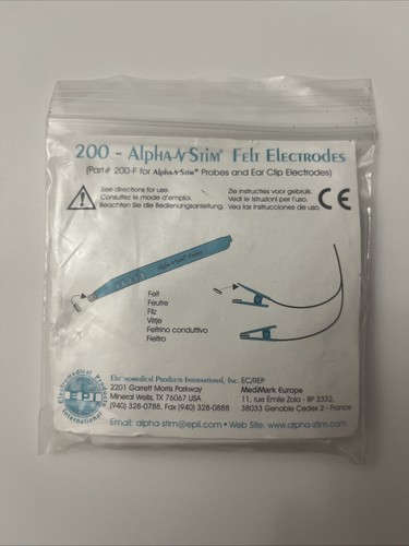 Alpha stim 200 earclip - alpha-stim,