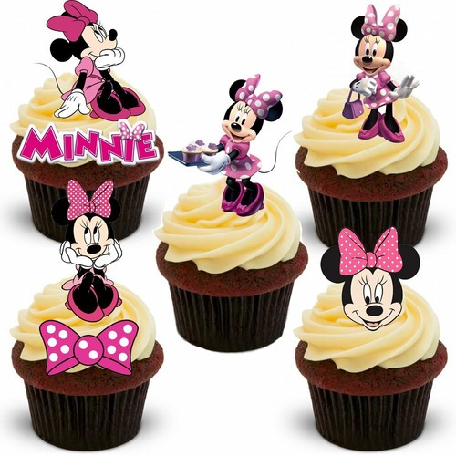 Cake toppers pink minnie - toppers, mouse