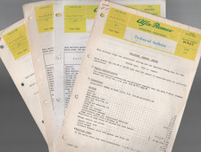 Alfa Romeo Direction Service Technical Bulletin Alfetta 1973