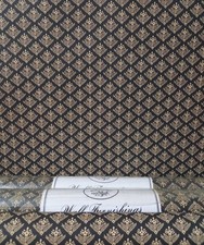 X2 1970s Vintage LAURA ASHLEY Wallpaper Roll cottagecore dark academia lady FERN