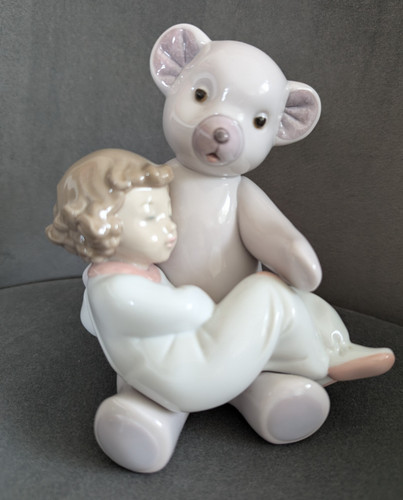Lladro nao big bear hug - big,
