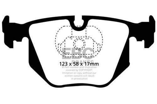 Ebc yellowstuff rear - ebc,
