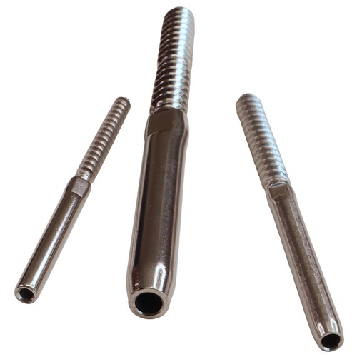 Stainless steel swage - swage, end