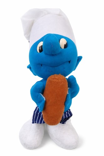 Vintage 1970s smurf plush toy - 1970s,