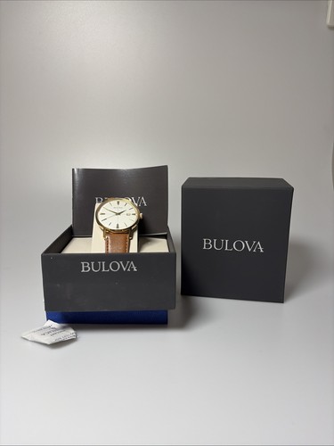 Gents bulova gold - gold, plated