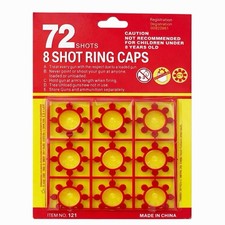 72 Shot 8 Ring Caps Refill for