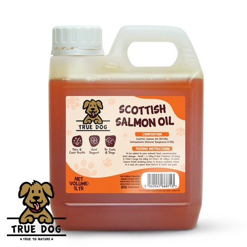 Pure salmon oil litre - oil, 1