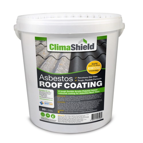 Asbestos roof coating sealer - roof,