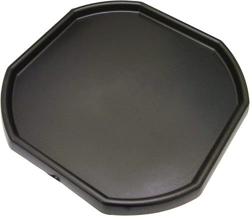 Large black plastic mixing - large,