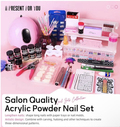 Acrylic nail kit with - acrylic,