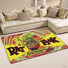 Funny Cartoon Rat fink Hot Rod