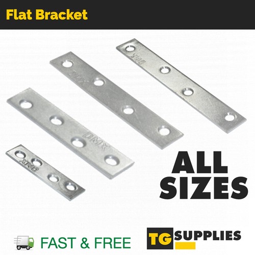Flat bracket straight brace - bracket,