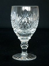 Vintage Tutbury Crystal Small Wine / Sherry Glass Richmond 12.2cm / 4.75" tall