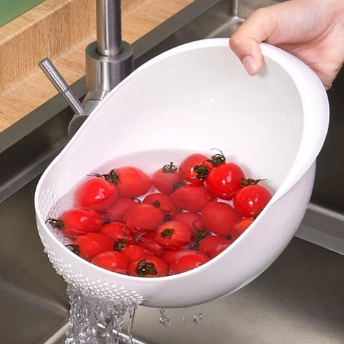 Colander rice bowl drain - colander,