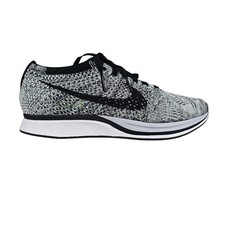 Nike Flyknit Racer White Black