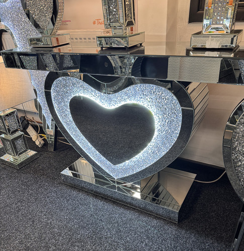 Crushed diamond mirrored led - mirrored,