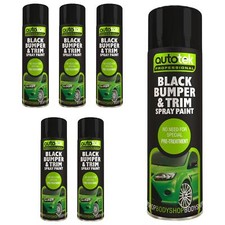 Black Bumper & Trim Aerosol