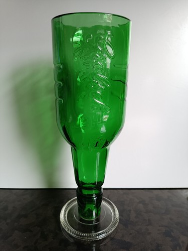 Green grolsch bottle - green, recycled