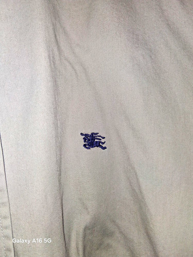 Burberry london grey cotton - grey,