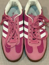 Adidas Originals Pink GAZELLE INDOOR Women’s Shoe Size 7 Excellent