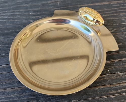 Football coin dish trinket - football,