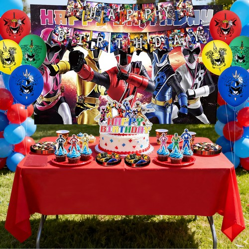 Power rangers decorations - power,