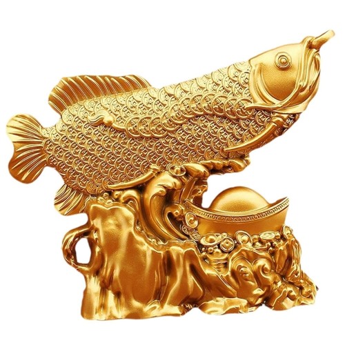 Modern metal arowana - metal,