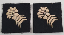 Pair of British 6th Armoured Div Formation Patches WW2 Era to Early Post War