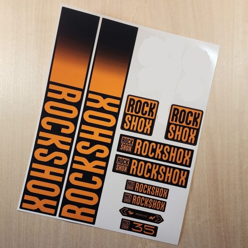 Rockshox fork stickers - fork,