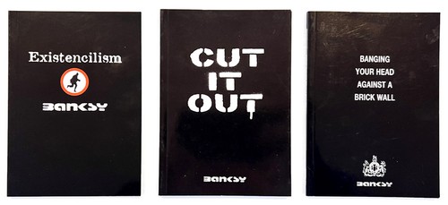 Banksy complete set of 3 - complete,