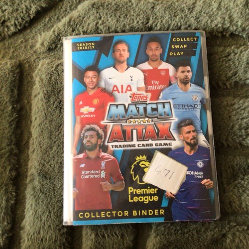 Topps match attax 2018 - match, 2018/19