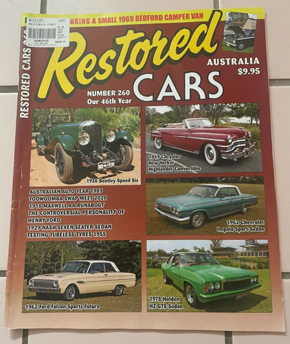 Restored cars number - restored,