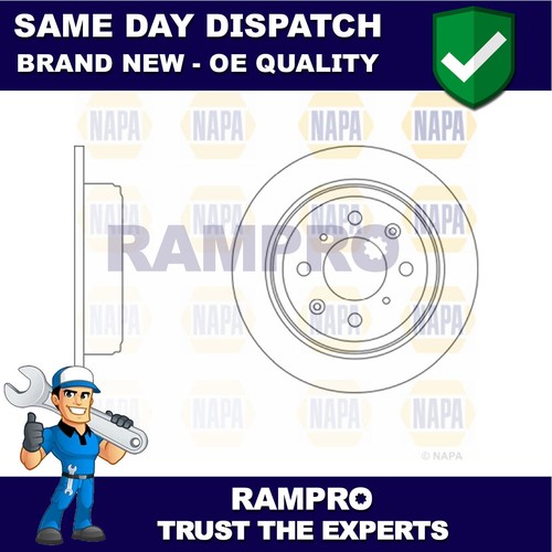 Rampro rear brake - disc, fits