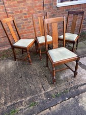 Set of 4 Vintage Dining Chairs