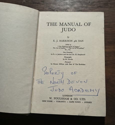 The manual judo j - manual, e.