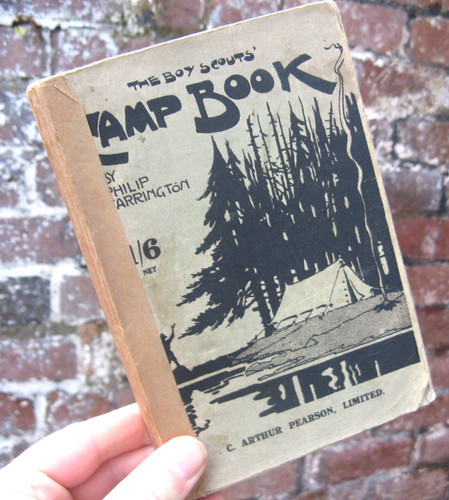 1918 the boy scouts - boy, book-