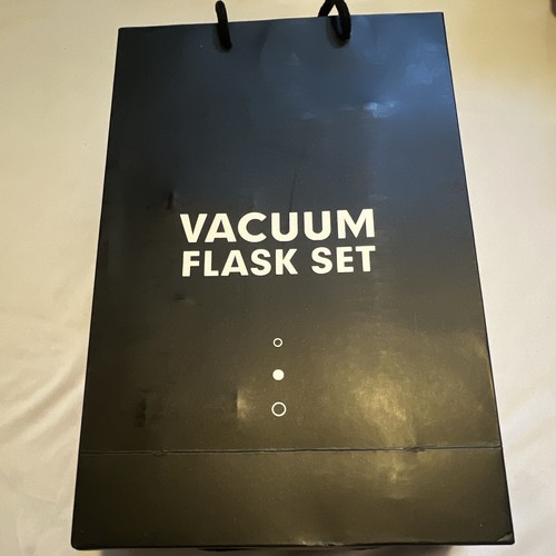 Green 500ml vacuum flask - flask, set