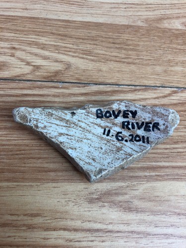 Piece pottery found - piece,