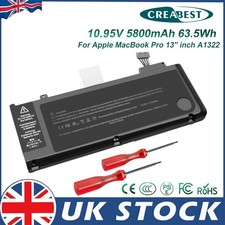 63WH 10.95V A1322 Battery For