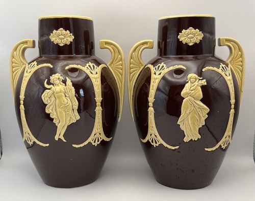Pair victorian dudson yellow - pair,