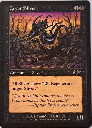 Crypt sliver legions - crypt,