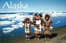 Eskimo Mother & Girls in