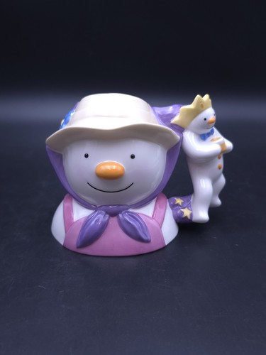 Coalport the snowman lady - coalport,
