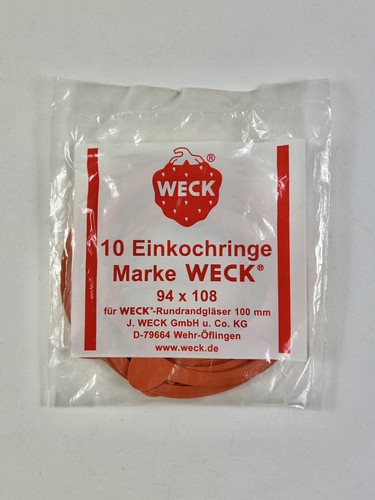Weck jar 100mm rubber - weck, x
