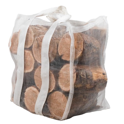 Woven firewood bag - woven, –