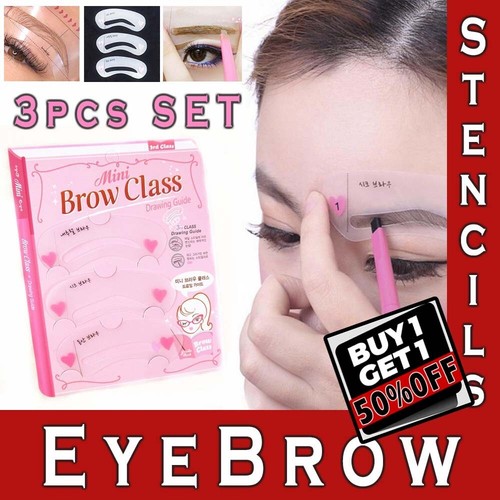 Eyebrow stencils shaper makeup - eyebrow,