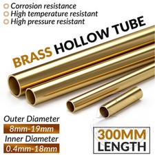 Brass Hollow Tube 0.8mm 0.9mm