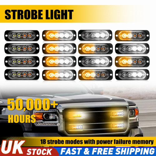 16x dual colour amber white - colour,