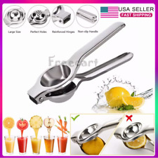 Stainless Steel Kitchen & Bar Lemon Orange Lime Squeezer Juicer Hand Press Tool